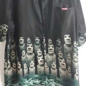 RARE, near-PRISTINE Meccaloha Easter Island large